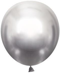 Шар (18''/46 см) Серебро (523), хром, 6 шт.
