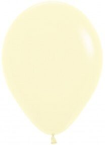 Шар (12"/30 см) Макарунс,Светло-желтый (620) пастель,50 шт